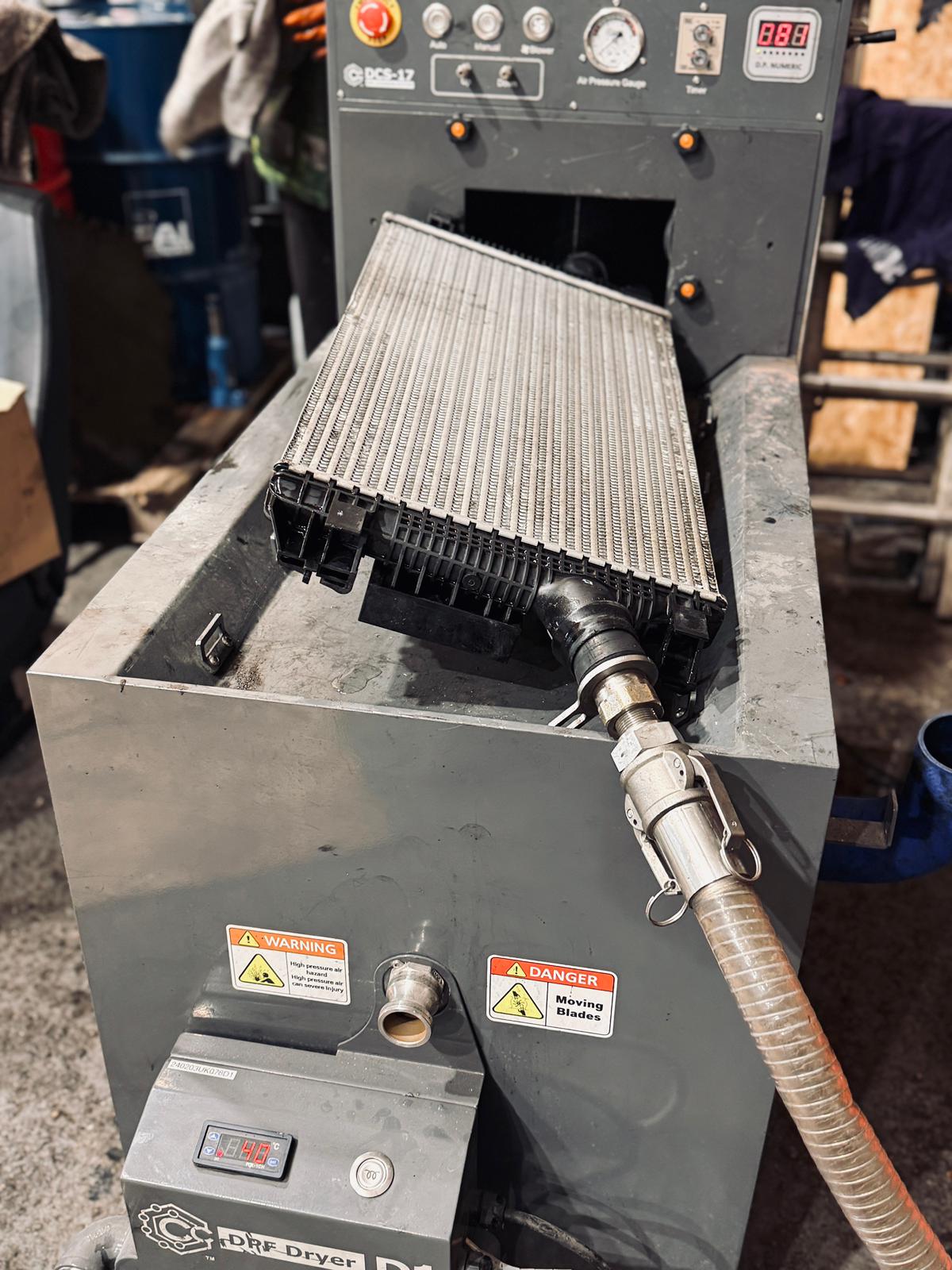 DPF cleaning service at AG Auto-Tech Tadley