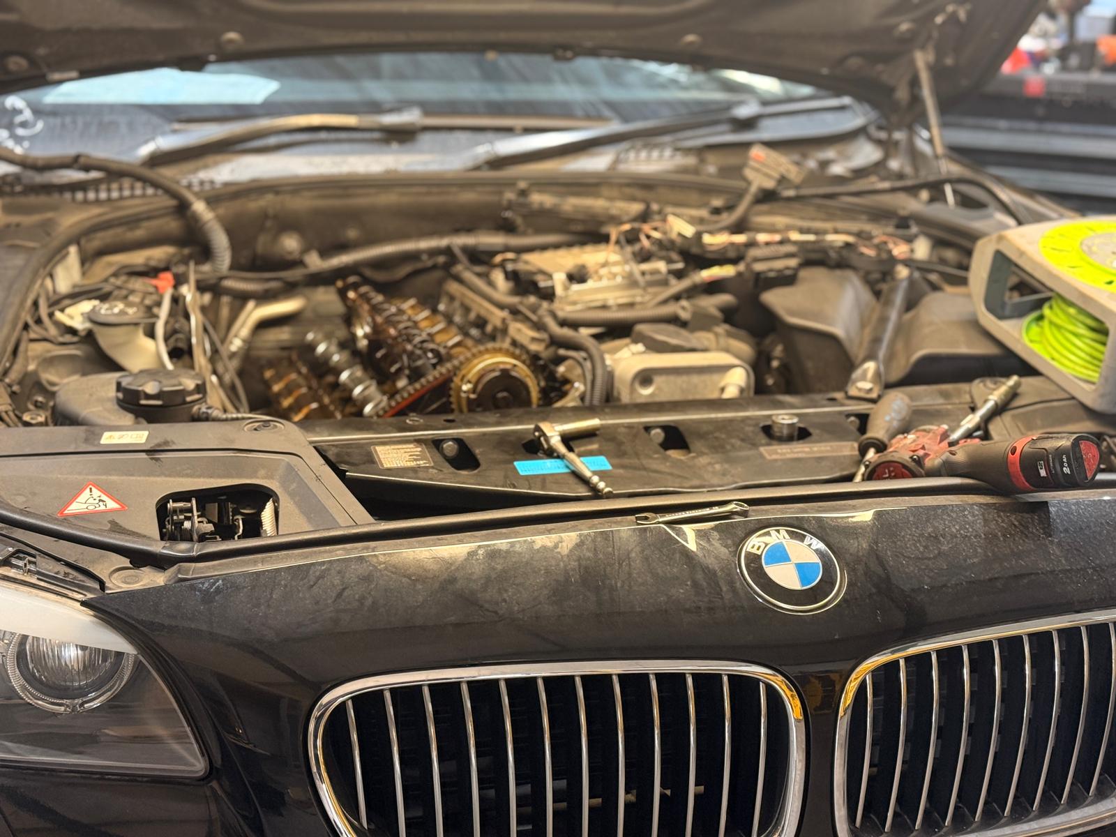 Engine service and repair work