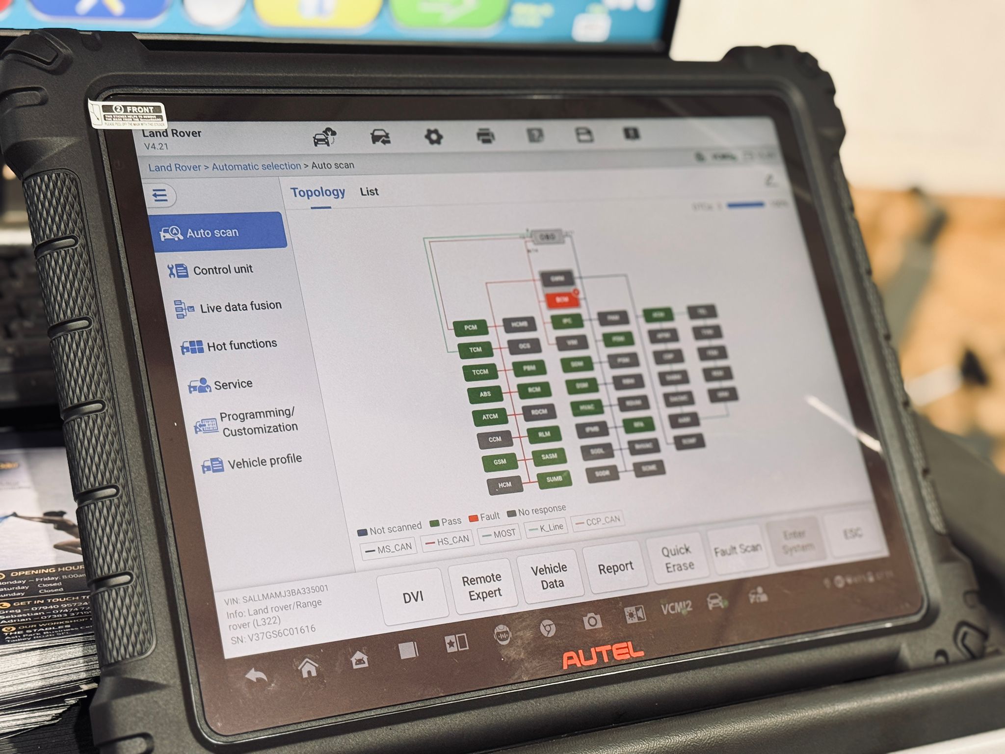 Advanced vehicle coding and diagnostics