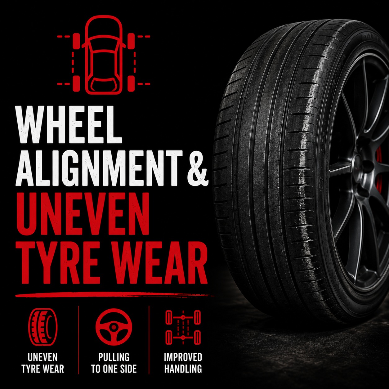Wheel Alignment & Uneven Tyre Wear
